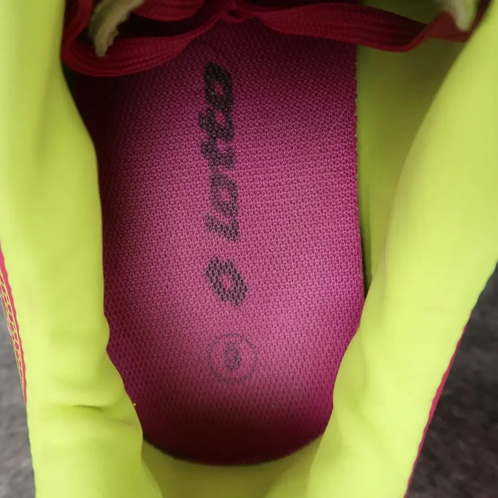 Lotto Soccer Cleats Womens 7.5 Forza Lace Up Athletic Sport Performance Pink